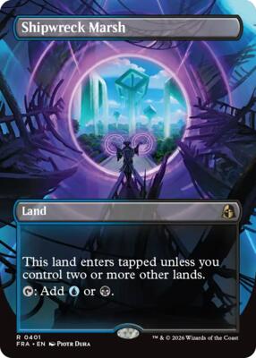 Shipwreck Marsh (Borderless) card from Reality Fracture