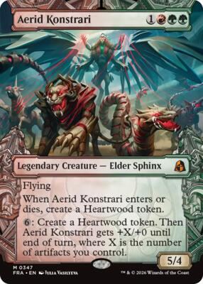 Aerid Konstrari (Showcase) (0347) card from Reality Fracture