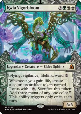 Kwia Vigorbloom (Showcase) (0352) card from Reality Fracture
