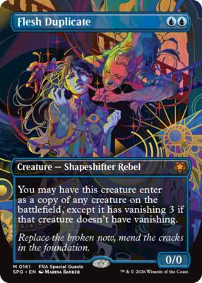 Flesh Duplicate (Borderless) card from Special Guests