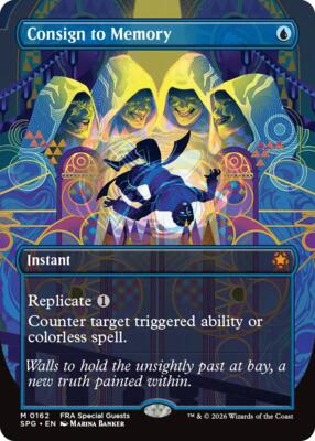 Consign to Memory (Borderless) card from Special Guests