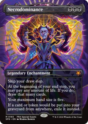 Necrodominance (Borderless) card from Special Guests
