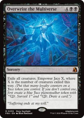 Overwrite the Multiverse card from Reality Fracture
