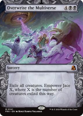 Overwrite the Multiverse (Showcase) card from Reality Fracture