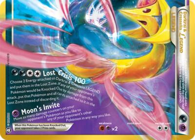 Darkrai & Cresselia Legend (Bottom) card from ME: 30th Celebration Classic Collection