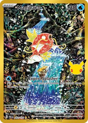 Magikarp card from ME: 30th Celebration Classic Collection