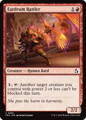 Eardrum Rattler card from Reality Fracture