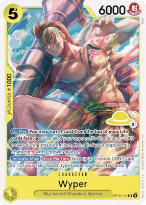 Wyper (Luffy Deck) card from Set Sail Deck Set