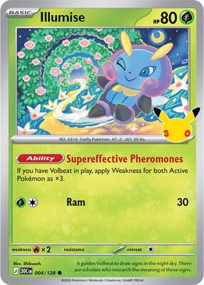 Illumise card from ME: 30th Celebration