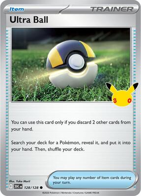 Ultra Ball card from ME: 30th Celebration