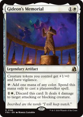 Gideon's Memorial card from Reality Fracture
