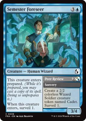 Semester Foreseer card from Reality Fracture