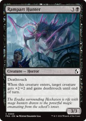 Rampart Hunter card from Reality Fracture