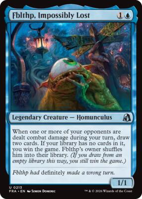 Fblthp, Impossibly Lost card from Reality Fracture