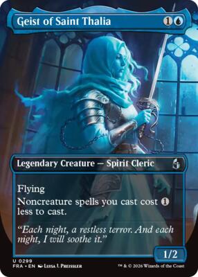 Geist of Saint Thalia (Borderless) card from Reality Fracture