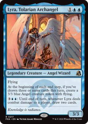 Lyra, Tolarian Archangel card from Reality Fracture