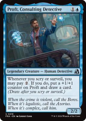 Proft, Consulting Detective card from Reality Fracture