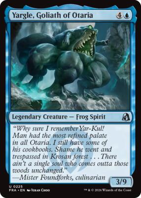 Yargle, Goliath of Otaria card from Reality Fracture