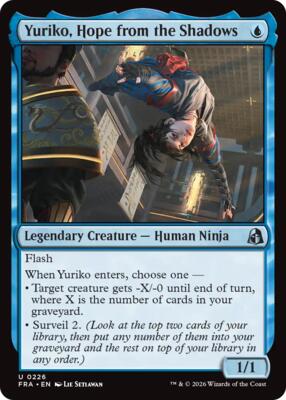 Yuriko, Hope from the Shadows card from Reality Fracture