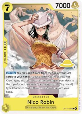 Nico Robin (Luffy Deck) card from Set Sail Deck Set