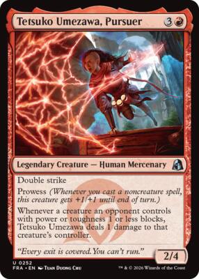 Tetsuko Umezawa, Pursuer card from Reality Fracture