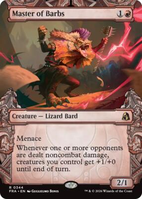 Master of Barbs (Showcase) card from Reality Fracture
