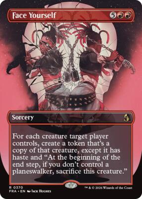 Face Yourself (Borderless) card from Reality Fracture