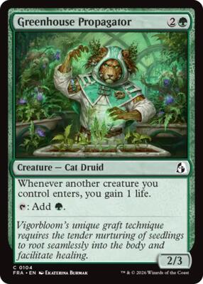 Greenhouse Propagator card from Reality Fracture