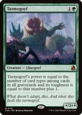 Tarmogoyf card from Reality Fracture