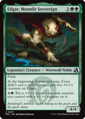 Edgar, Moonlit Sovereign card from Reality Fracture