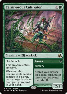 Carnivorous Cultivator card from Unique and Miscellaneous Promos
