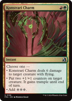 Konstrari Charm card from Reality Fracture