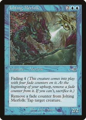 Jolting Merfolk card from Nemesis
