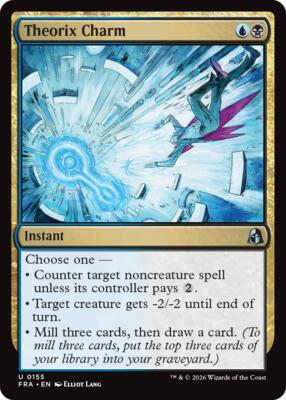 Theorix Charm card from Reality Fracture