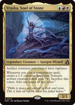 Vraska, Soul of Stone card from Reality Fracture