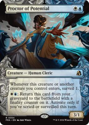 Proctor of Potential (Showcase) card from Reality Fracture