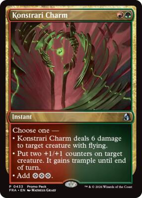 Konstrari Charm card from Promo Pack: Reality Fracture
