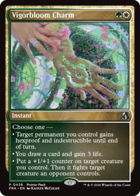 Vigorbloom Charm card from Promo Pack: Reality Fracture