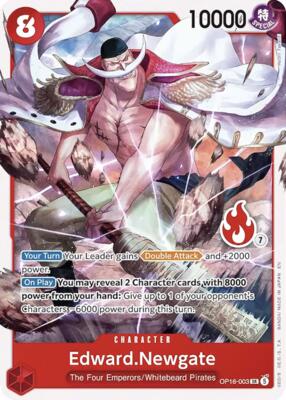 Edward.Newgate (OP16-003) (Ace Deck) card from Set Sail Deck Set