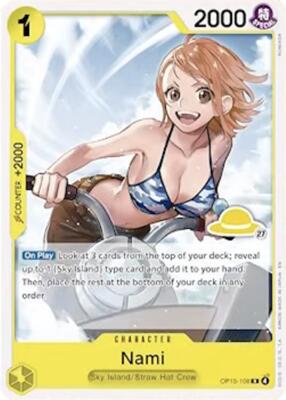 Nami (Luffy Deck) card from Set Sail Deck Set