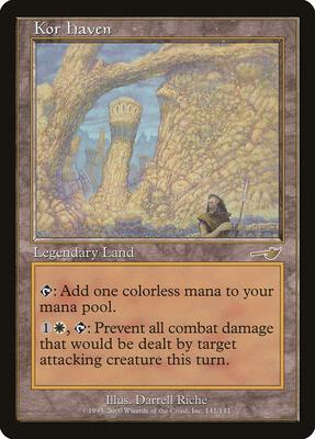 Kor Haven card from Nemesis