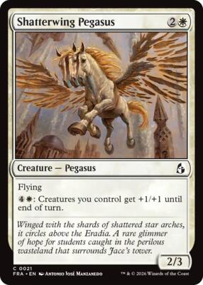 Shatterwing Pegasus card from Reality Fracture