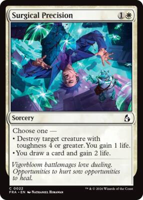 Surgical Precision card from Reality Fracture