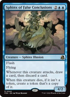 Sphinx of False Conclusions card from Reality Fracture