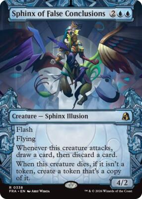 Sphinx of False Conclusions (Showcase) card from Reality Fracture