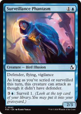 Surveillance Phantasm card from Reality Fracture