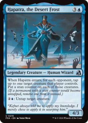 Hapatra, the Desert Frost card from Reality Fracture