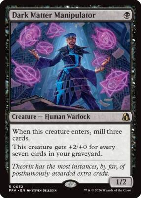 Dark Matter Manipulator card from Reality Fracture