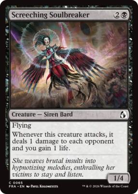 Screeching Soulbreaker card from Reality Fracture