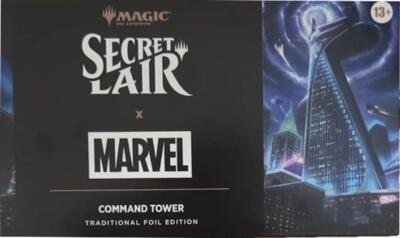 Secret Lair Drop: Secret Lair x Marvel - Command Tower - Traditional Foil Edition card from Secret Lair Drop Series